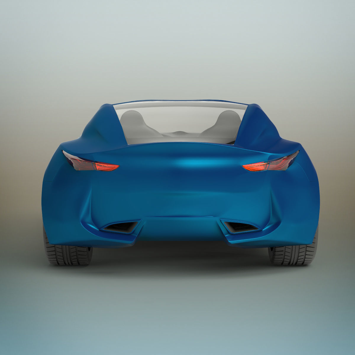 Sport car 3D model_5