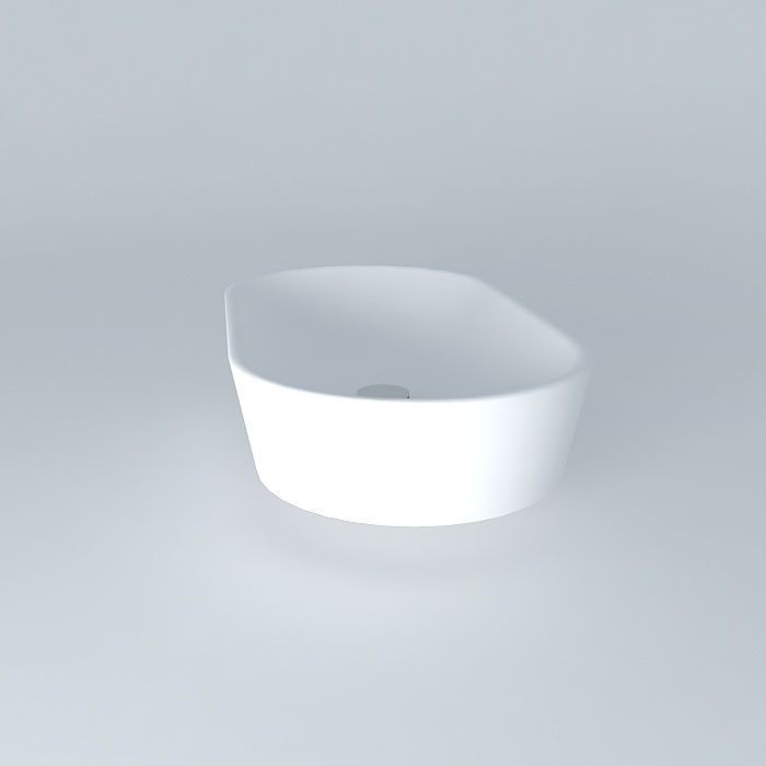 Ideal Standard sink K0745 TONIC series Free 3D model_2