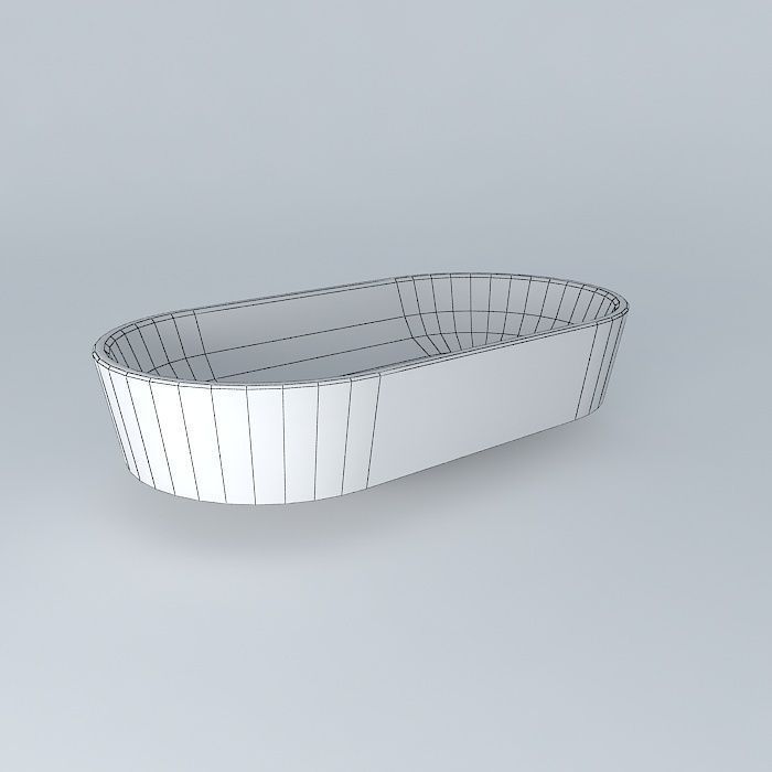 Ideal Standard sink K0745 TONIC series Free 3D model_4