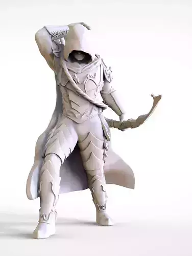 ARCHER CONCEPT ZBRUSH 3D MODEL 3D print model