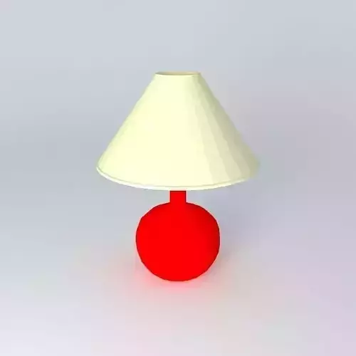 Lamp with shade