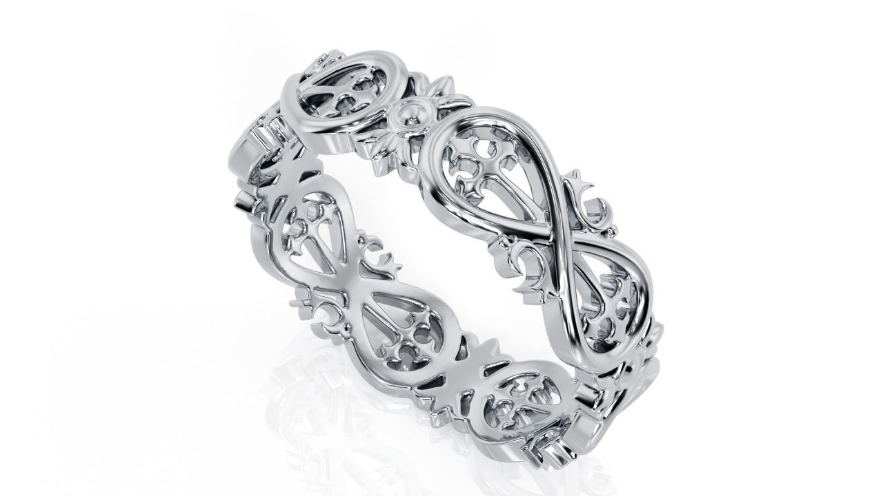 Ring Band R 0036 3D print model_2