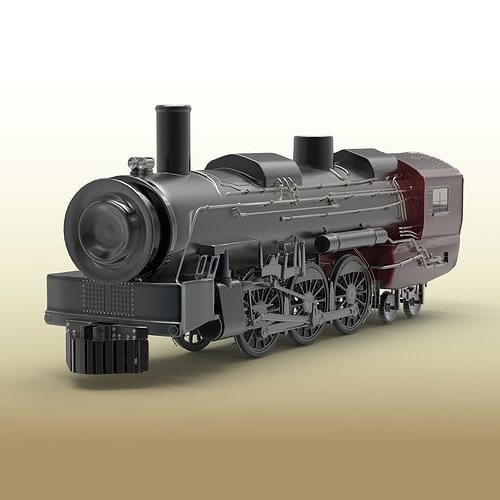 Train Engine 3D model