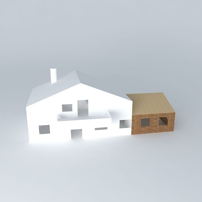 Not So Good house Free 3D model_2