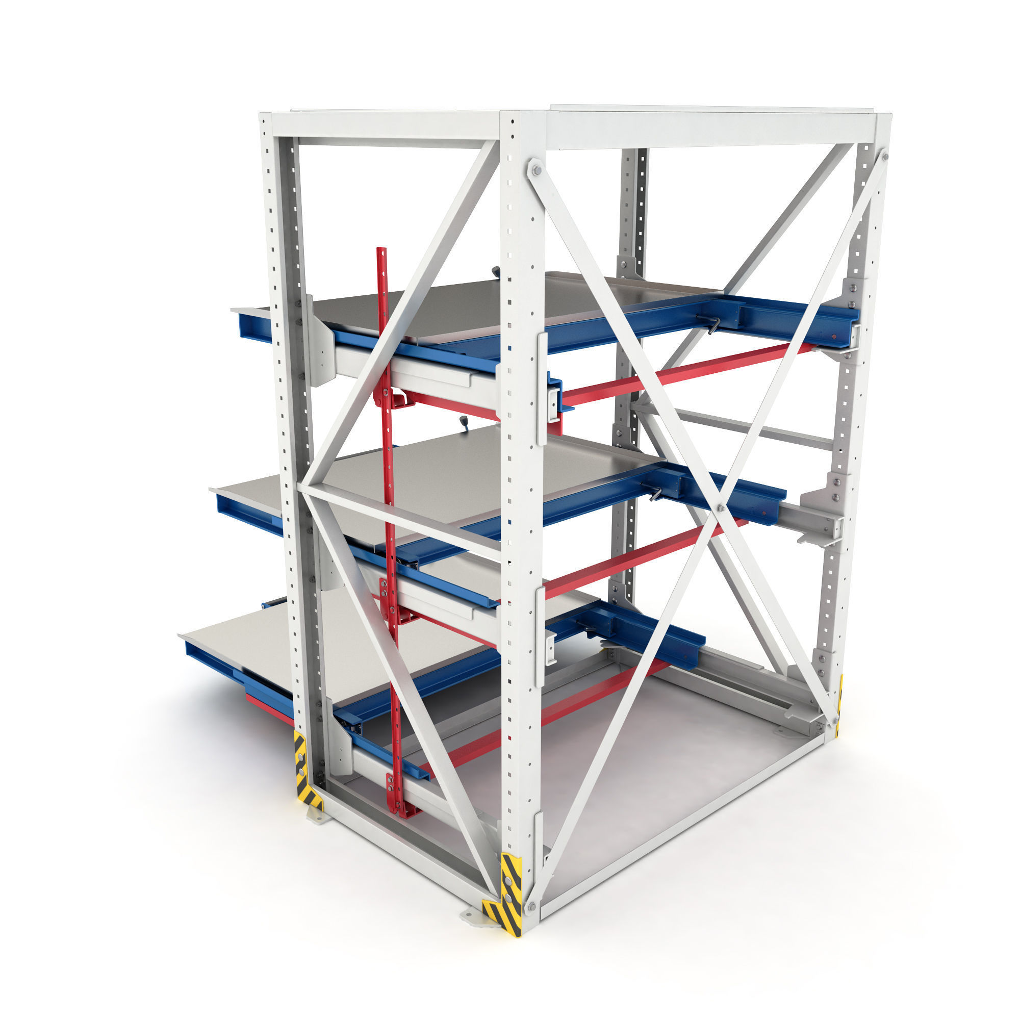 Heavy-duty rack 3D model_11