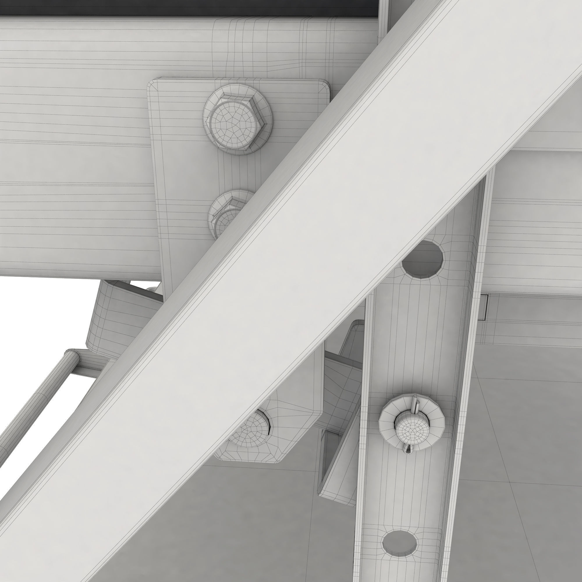 Heavy-duty rack 3D model_14