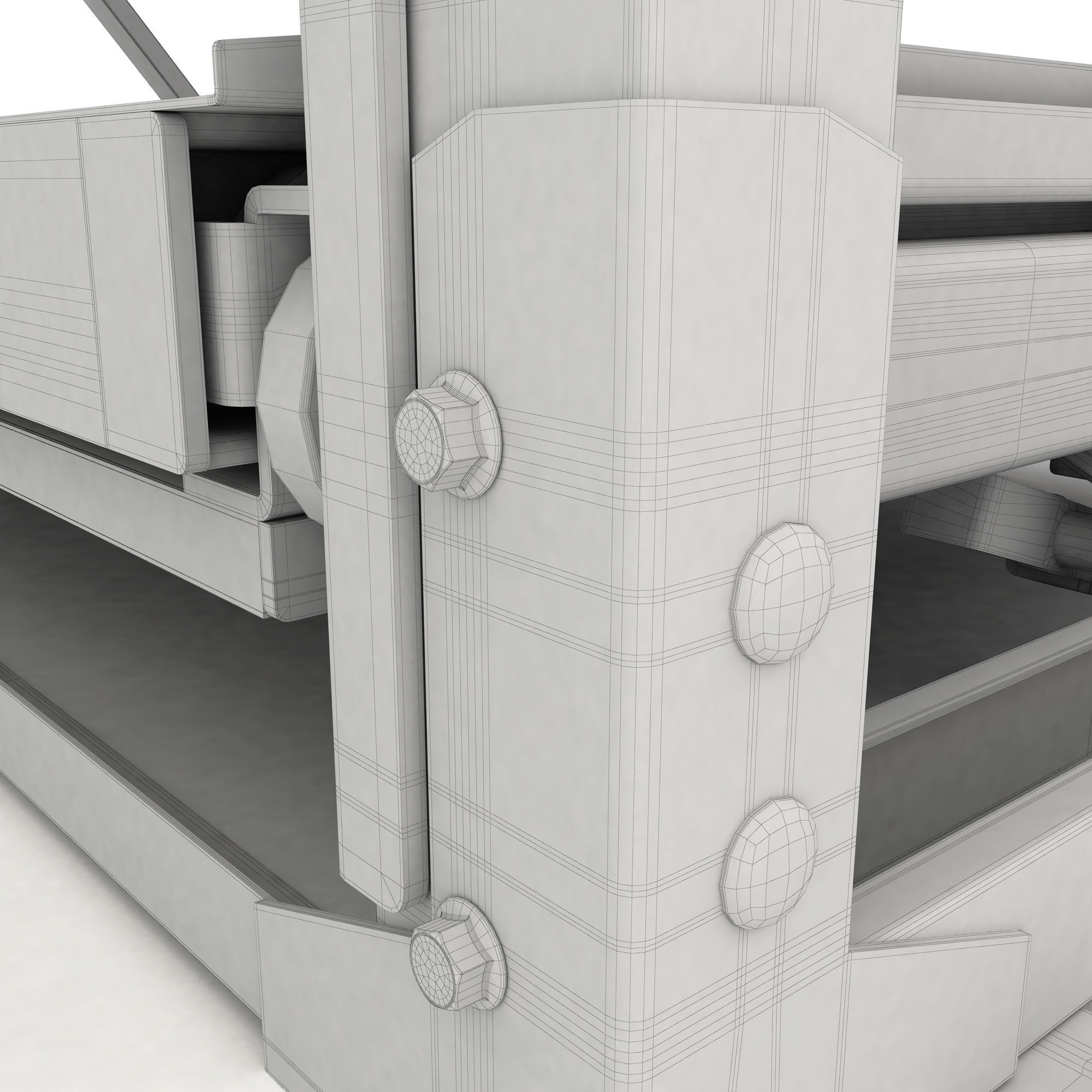 Heavy-duty rack 3D model_13