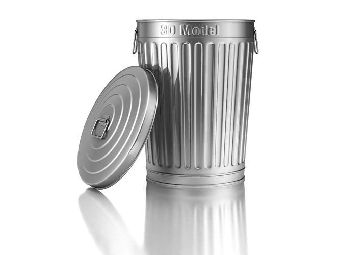 Garbage Can 3D model