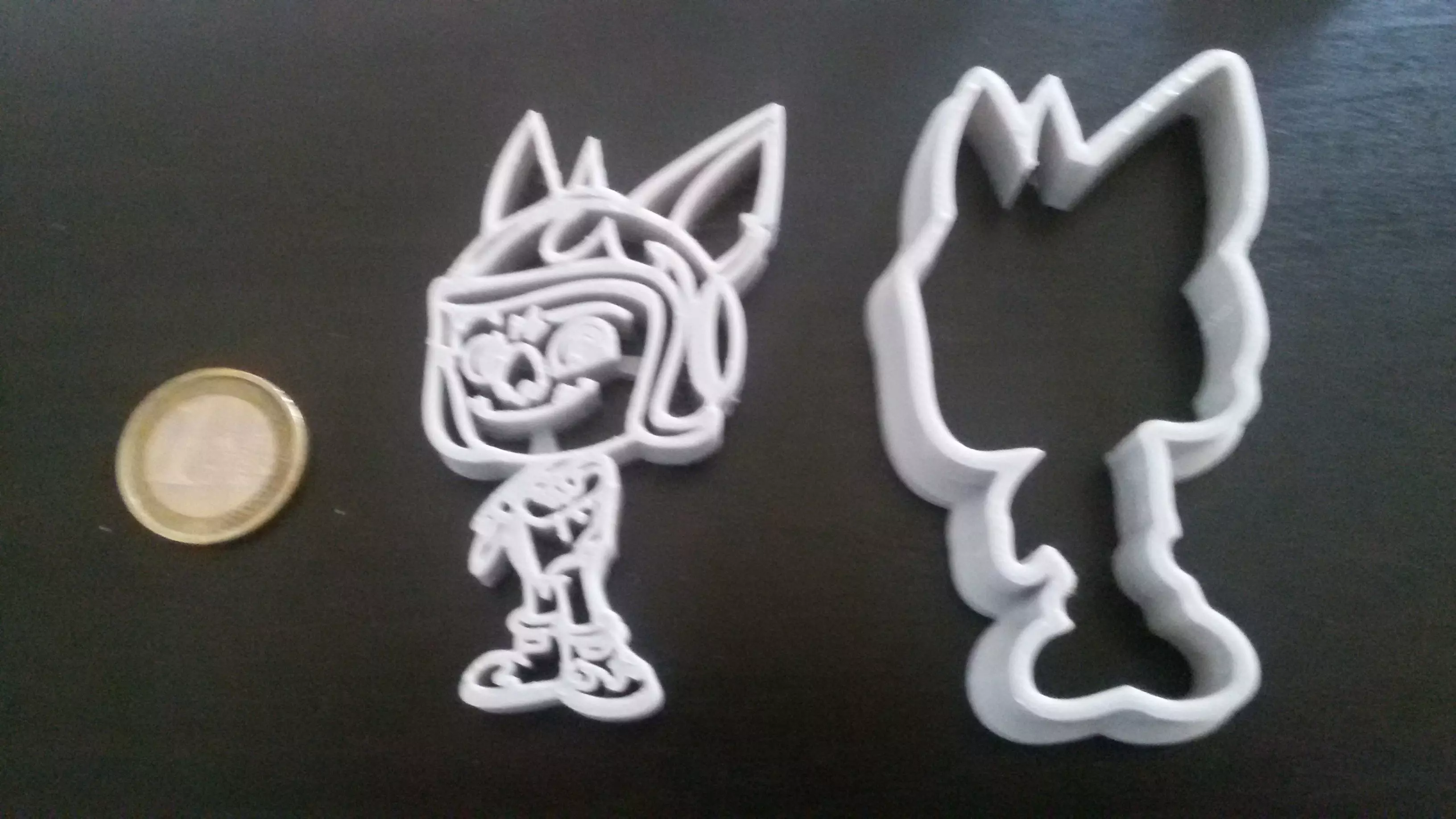 Top Wing Baddy McBat Cookie Cutter Detailed 3D print model_0