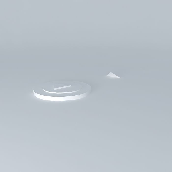 Windows Media File Free 3D model_2