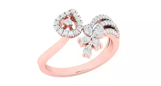 Women ring 3dm stl render detail 3D print model