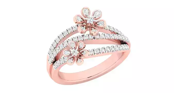 Women ring 3dm stl render detail 3D print model 3D print model