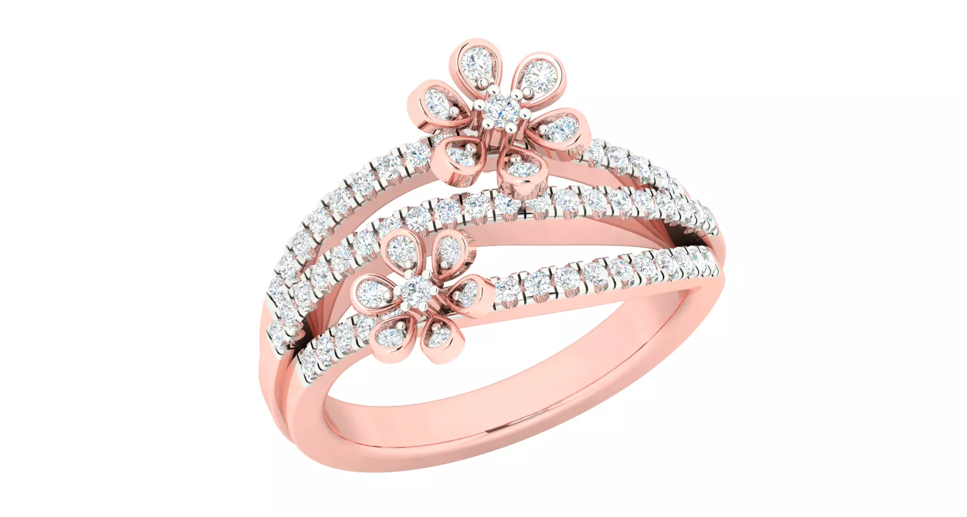 Women ring 3dm stl render detail 3D print model 3D print model_0