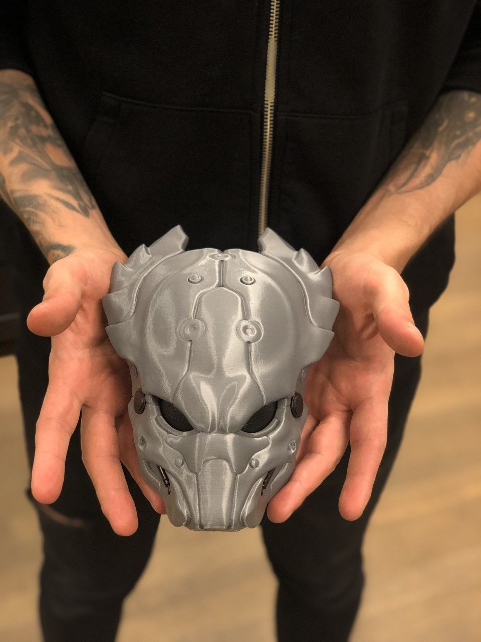 Predator Bio Mask Mini 3D print model_1