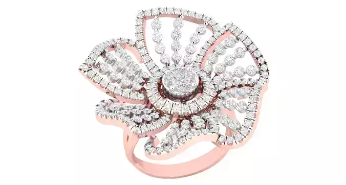 Women ring 3dm stl render detail 3D print model