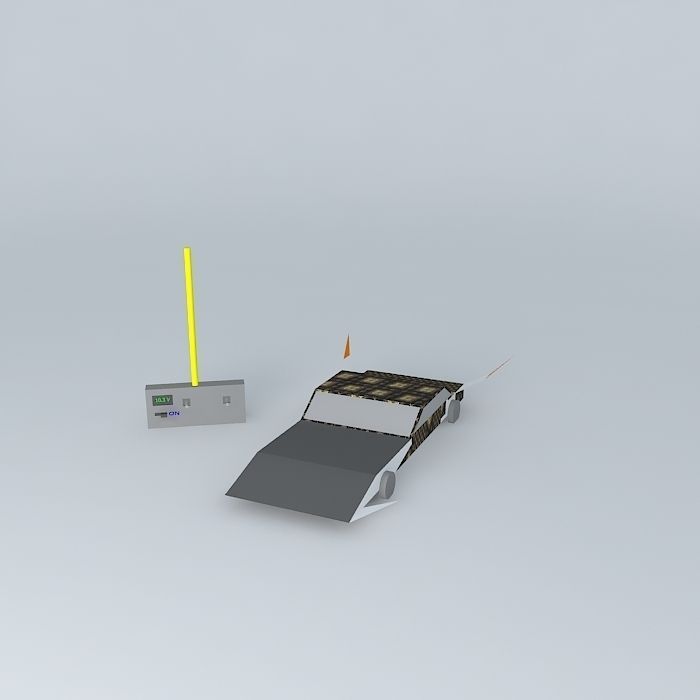 Radical One Radio Controlled Free 3D model_2