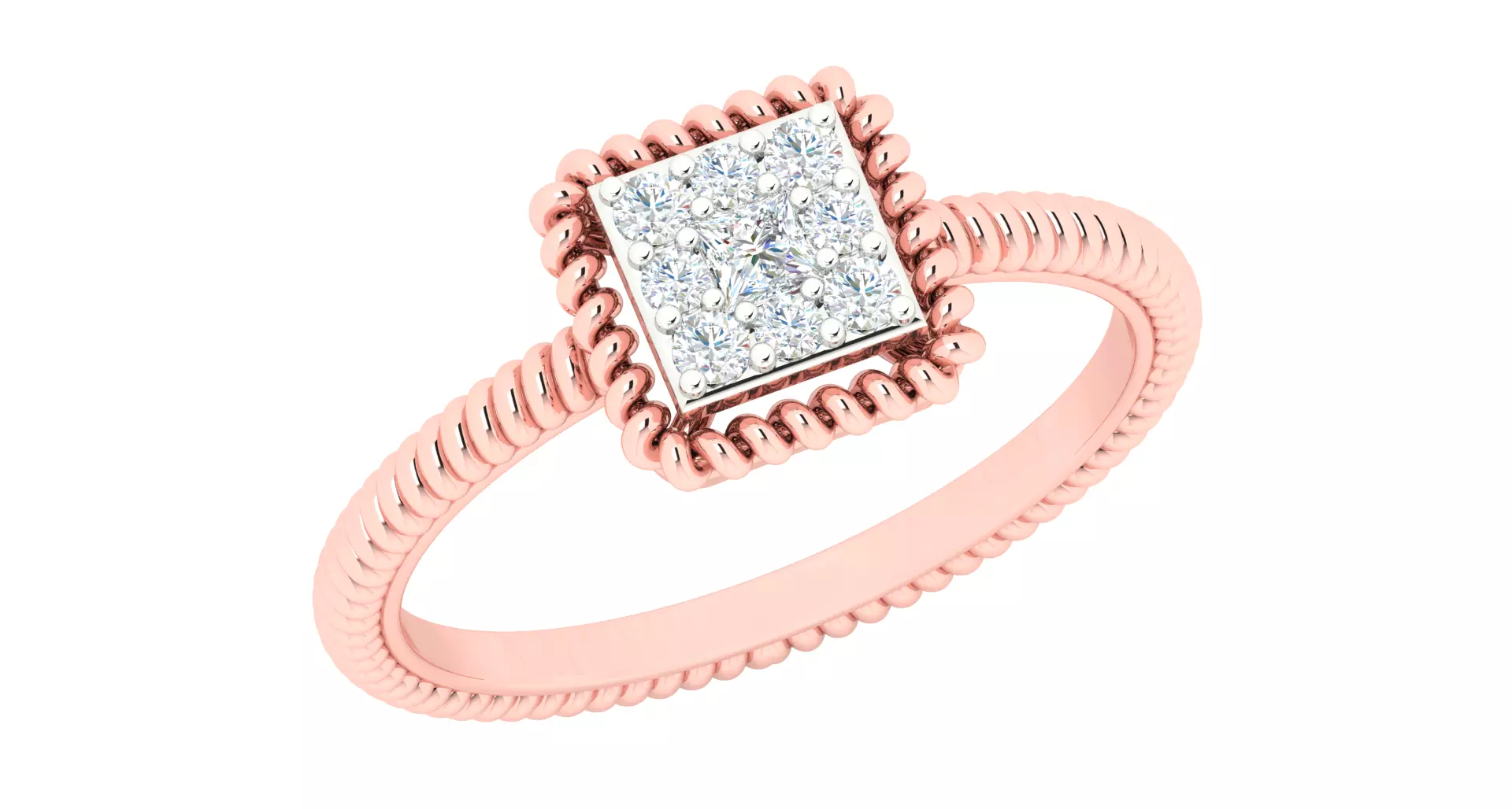 Women ring 3dm stl render detail 3D print model 3D print model_0