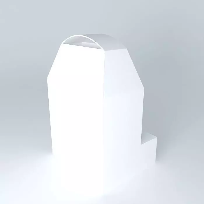 Grill box with hole in it Free 3D model