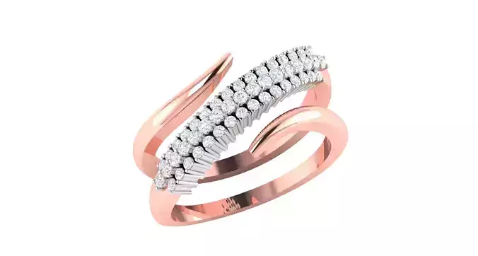 Women ring 3dm stl render detail 3D print model 3D print model