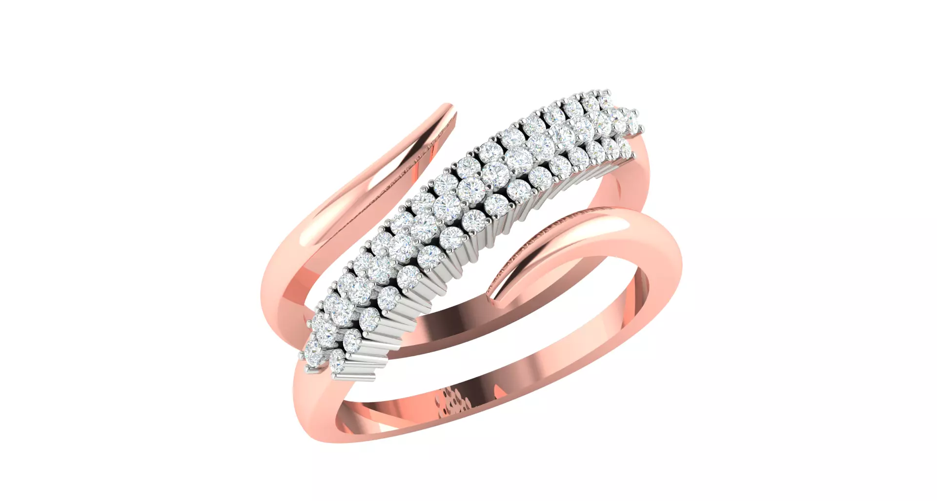 Women ring 3dm stl render detail 3D print model 3D print model_0