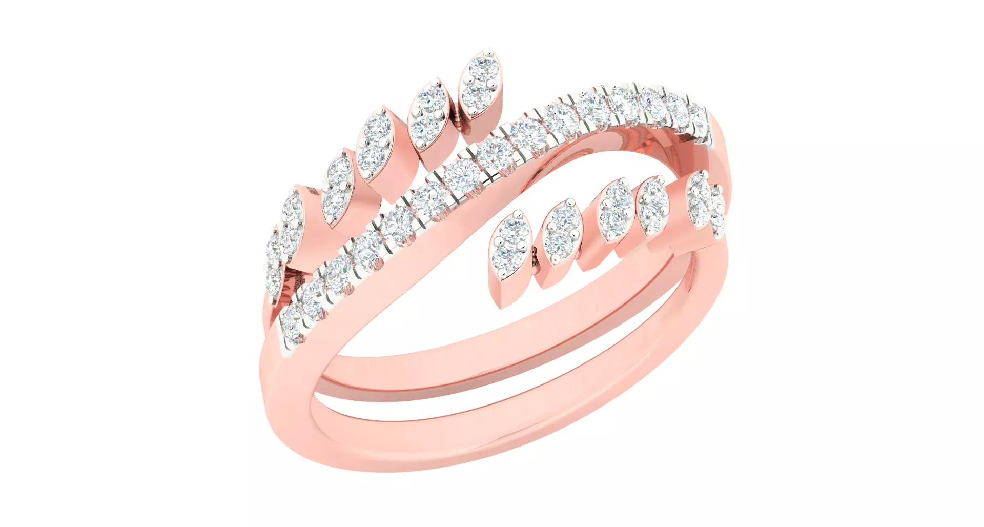 Women ring 3dm stl render detail 3D print model 3D print model_0