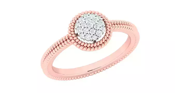 Women ring 3dm stl render detail 3D print model