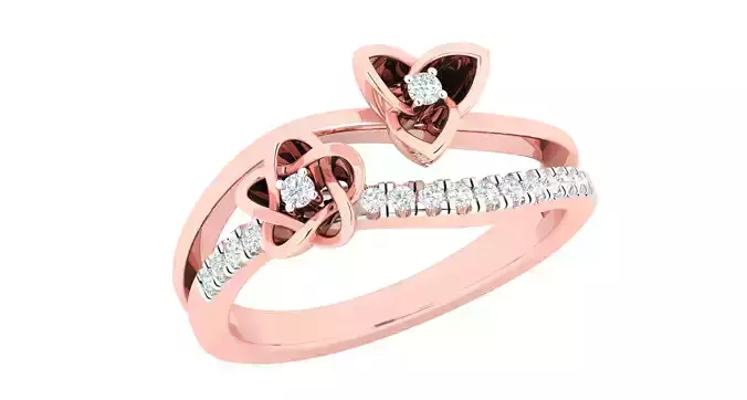 Women ring 3dm stl render detail 3D print model 3D print model