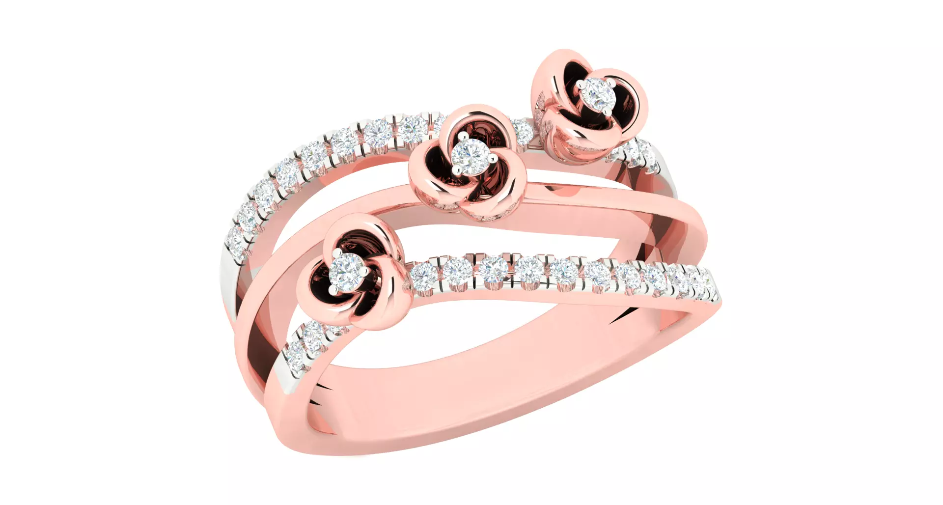 Women ring 3dm stl render detail 3D print model 3D print model_0