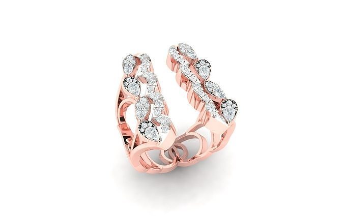 Women ring 3dm stl render detail 3D print model 3D print model