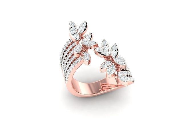 Women ring 3dm stl render detail 3D print model 3D print model