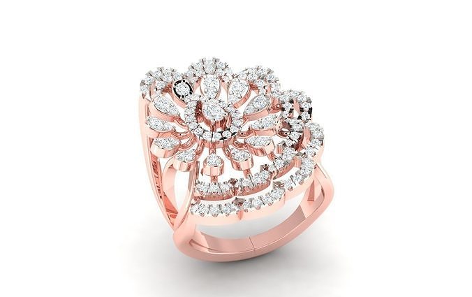 Women ring 3dm stl render detail 3D print model 3D print model