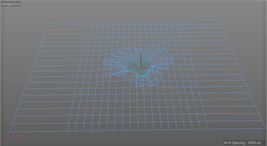 Pothole - design 2 Low-poly 3D model_6