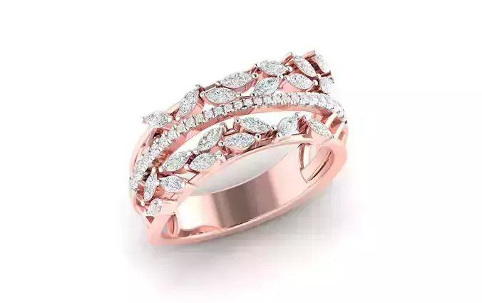 Women ring 3dm stl render detail 3D print model 3D print model