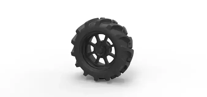 Wheel from Mud truck