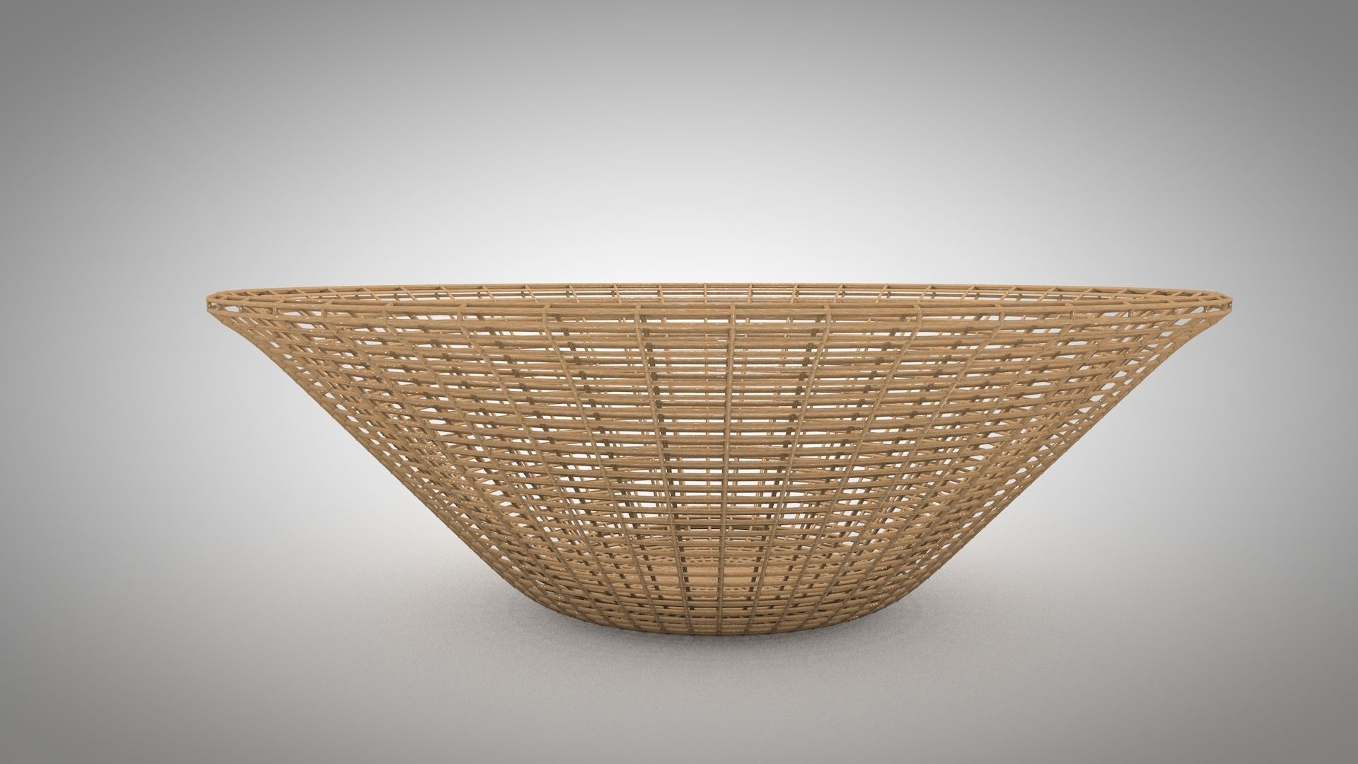 Baskets bowl 3D model_9