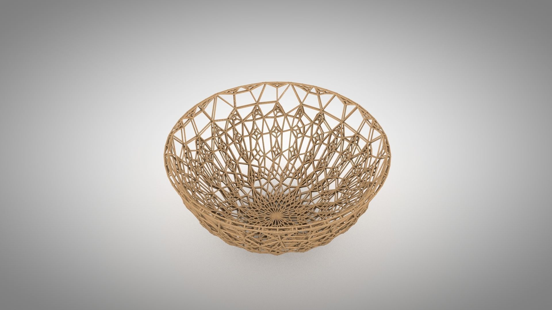 Baskets bowl 3D model_6