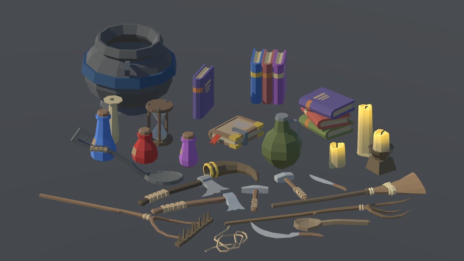 RPG Poly Pack - Slavic Town Low-poly 3D model_9