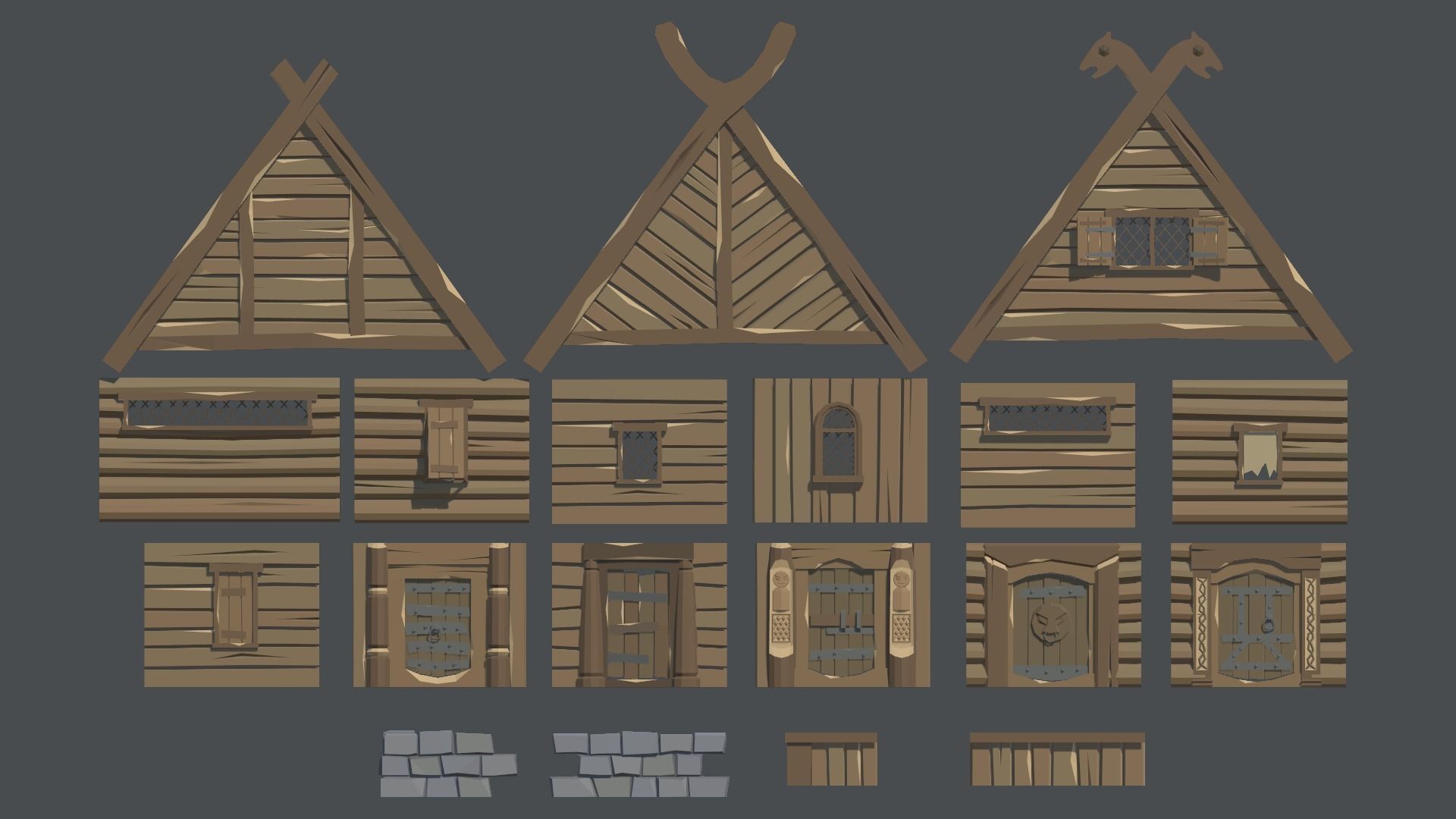 RPG Poly Pack - Slavic Town Low-poly 3D model_14