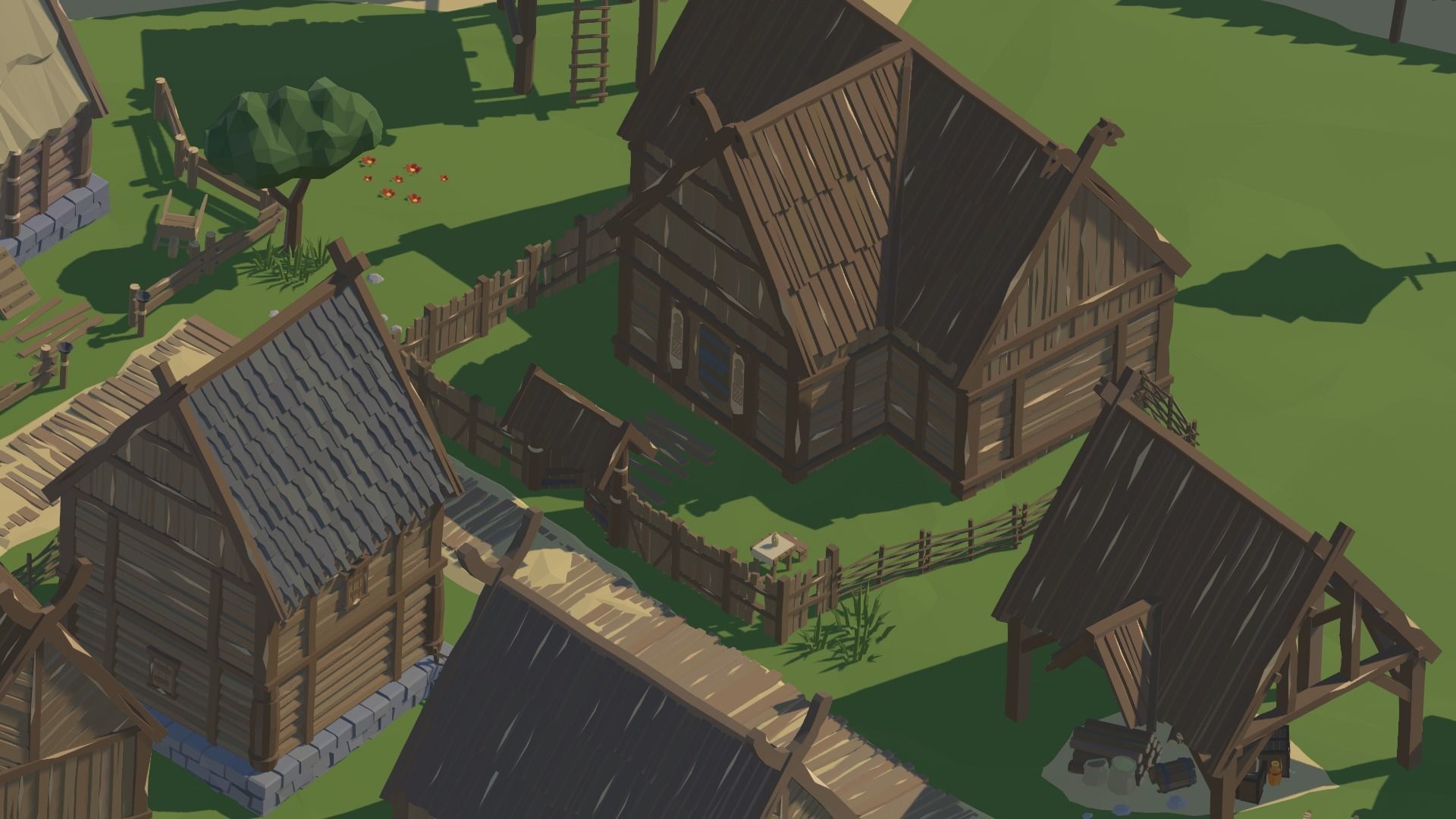 RPG Poly Pack - Slavic Town Low-poly 3D model_7