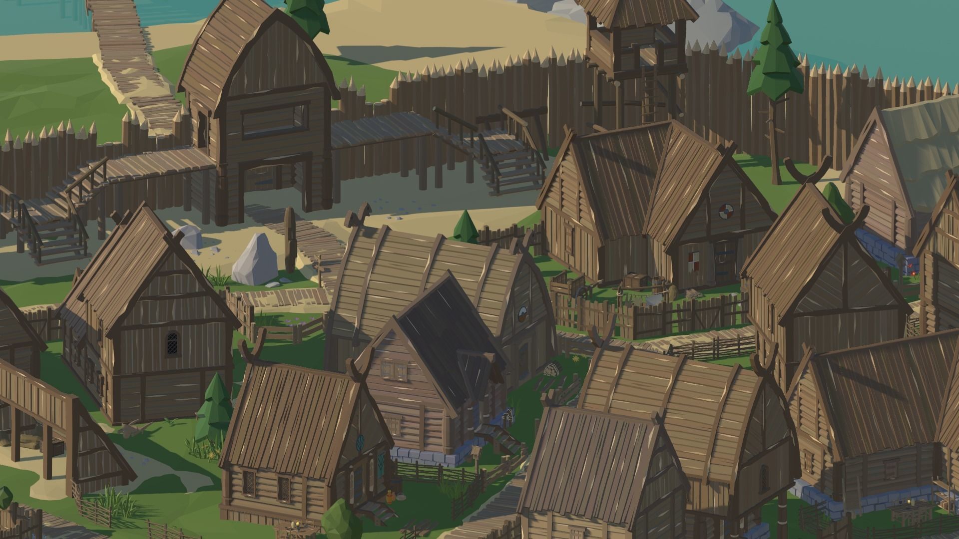 RPG Poly Pack - Slavic Town Low-poly 3D model_5