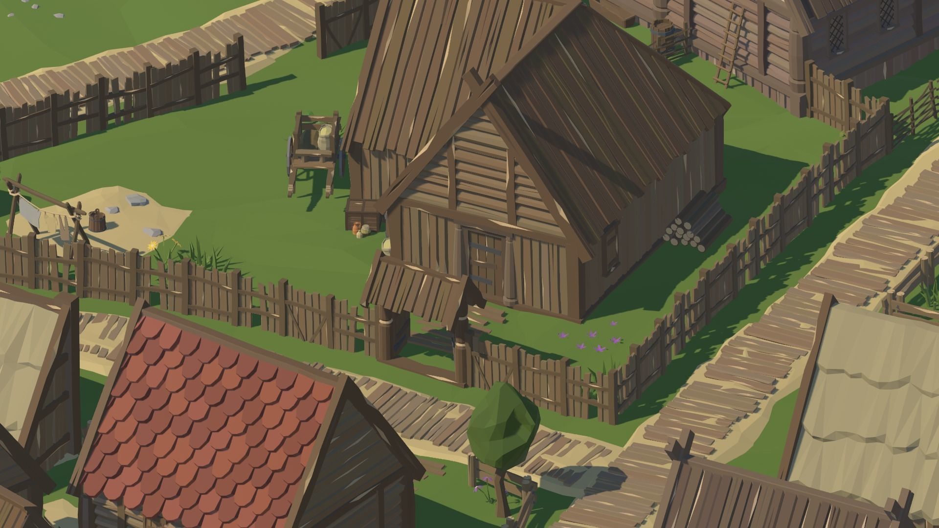 RPG Poly Pack - Slavic Town Low-poly 3D model_4