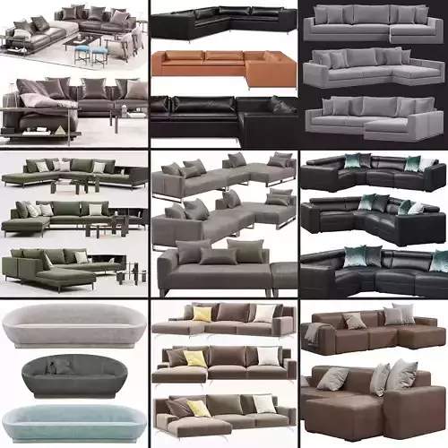 Sofas set 4 four
