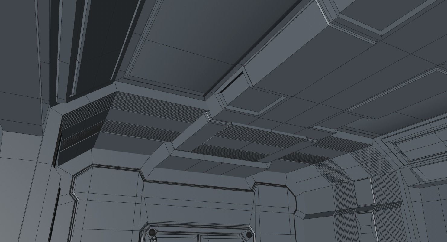 Sci Fi Interior 3D model_19