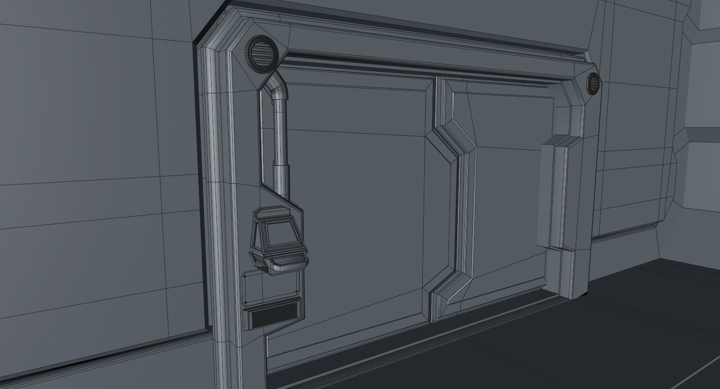 Sci Fi Interior 3D model_21