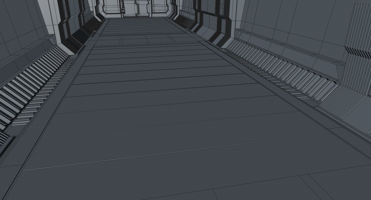 Sci Fi Interior 3D model_23