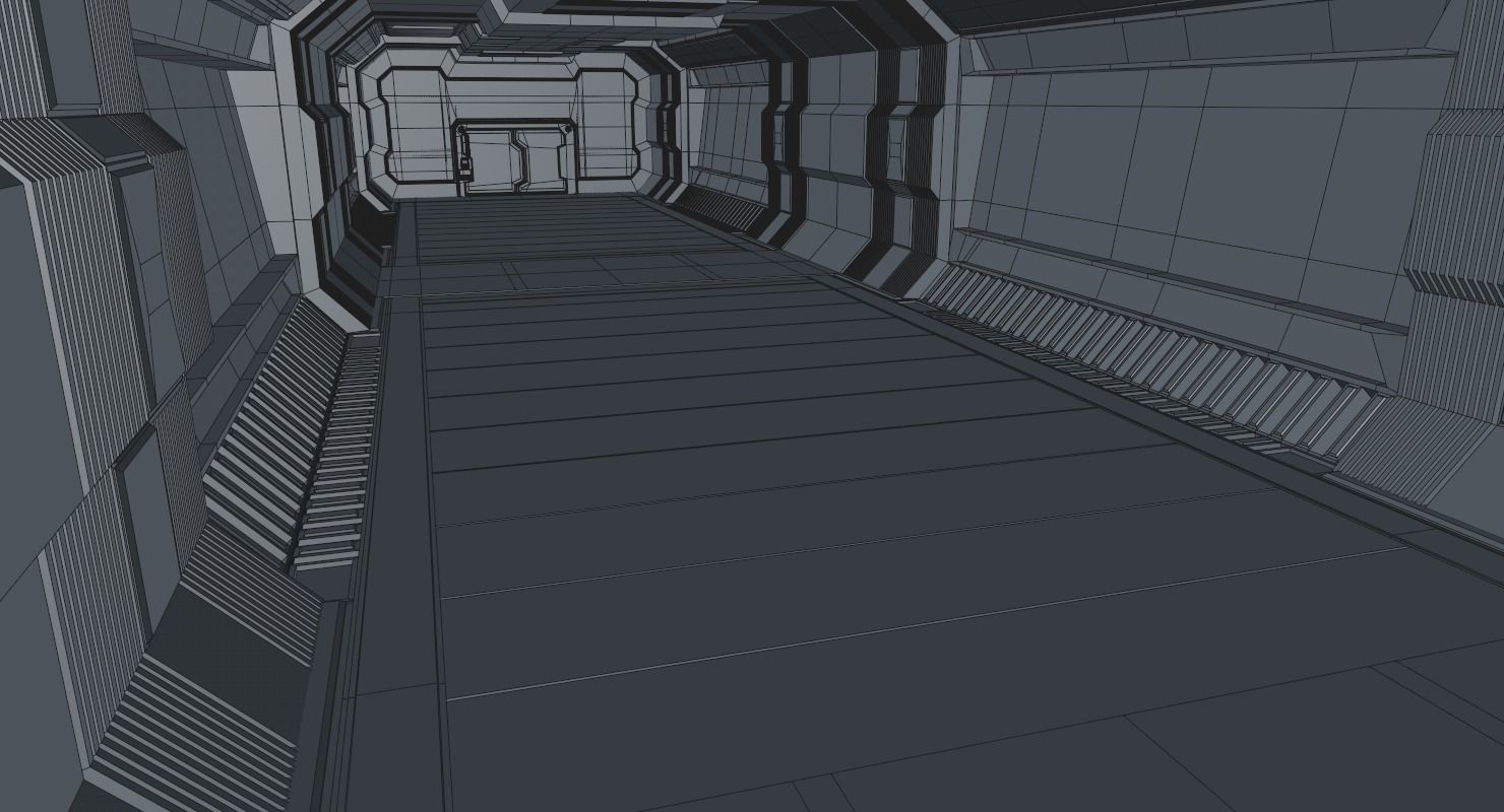 Sci Fi Interior 3D model_24