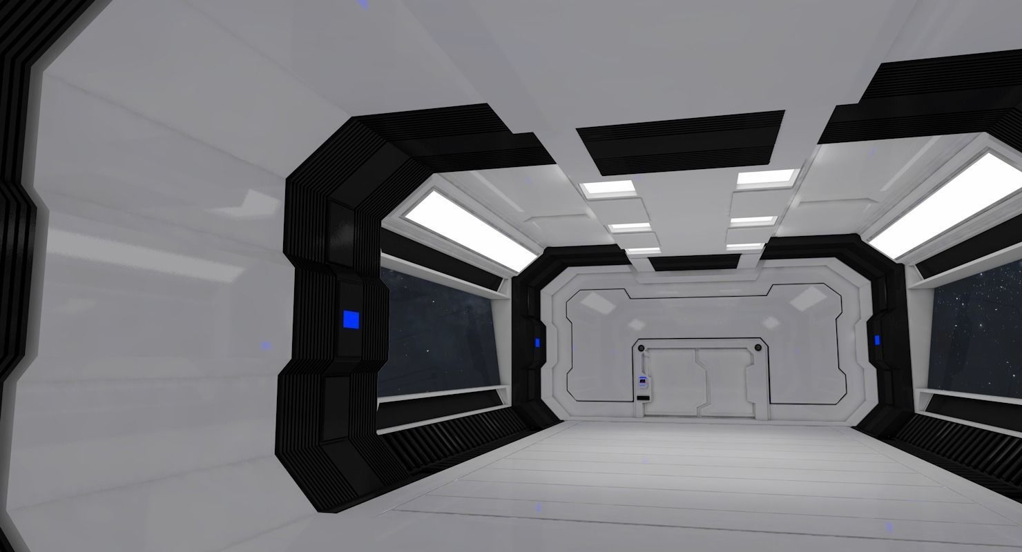 Sci Fi Interior 3D model_5