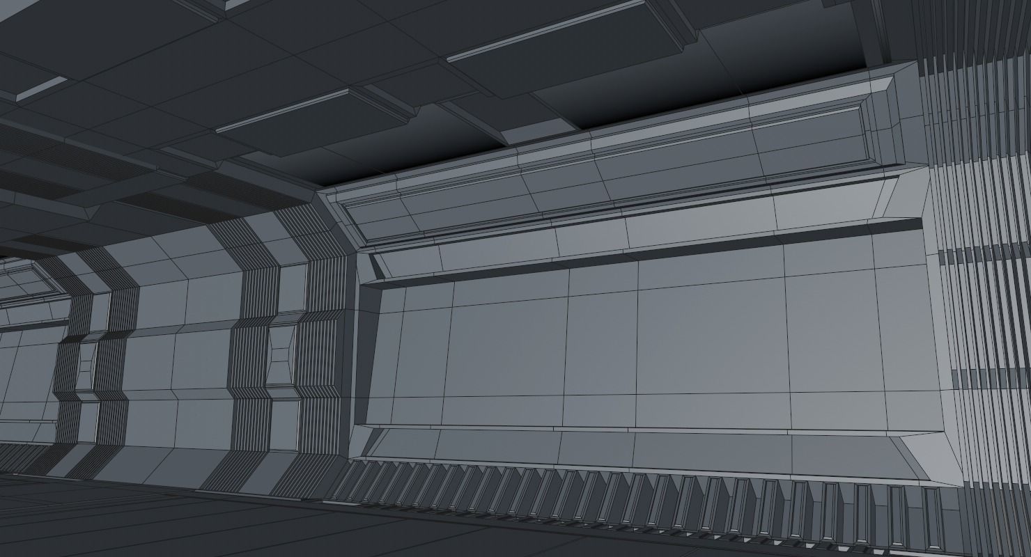 Sci Fi Interior 3D model_22