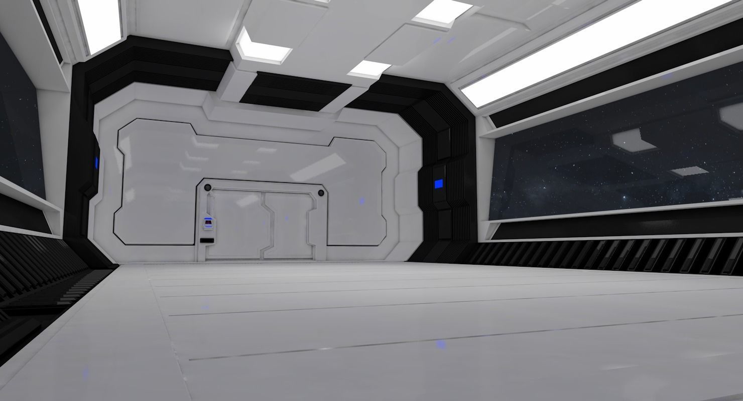Sci Fi Interior 3D model_6