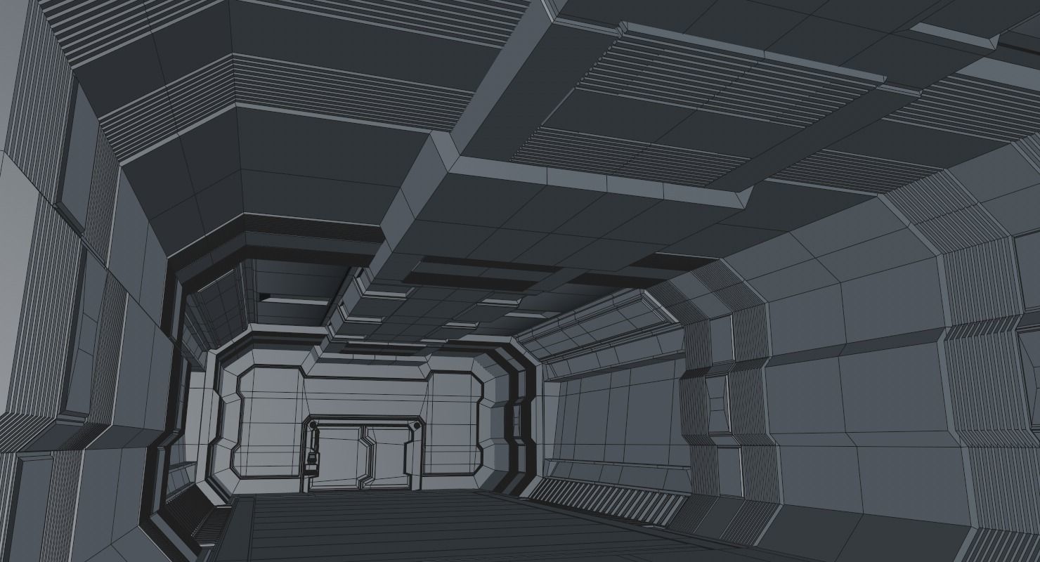Sci Fi Interior 3D model_15